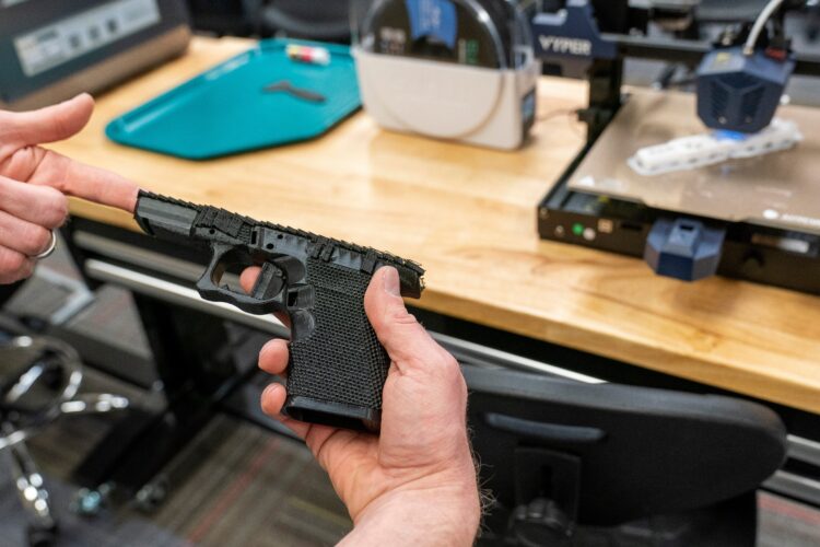 Some people are making guns with 3D printers. A new law seeks to cancel their print jobs
